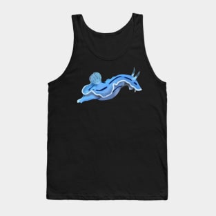 Blue Sea Slug Tank Top